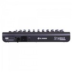Ficha técnica e caractérísticas do produto Mesas de Som C/ 10 Canais Stereo Starmix XMS1002R Cinza Ll Audio