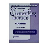 Ficha técnica e caractérísticas do produto Método Clarinete Elementary Rubank Method Clarinete Volume 1