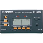 Ficha técnica e caractérísticas do produto Metrônomo e Afinador de Guitarras TU80 - Boss