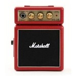 Micro Amplificador Marshall Ms-2r Combo P/ Guitarra Vermelho