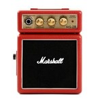 Ficha técnica e caractérísticas do produto Micro Combo para Guitarra Marshall Vermelho Ms-2R-E Portátil