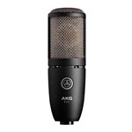 Ficha técnica e caractérísticas do produto Microfone AKG P220 Condensador de Diafragma Grande - eu Quero Eletro