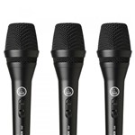 Ficha técnica e caractérísticas do produto Kit 3 Microfones Dinâmico Akg P3s Perception P3 S - Loja