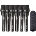 Ficha técnica e caractérísticas do produto Microfone AKG P3S Vocal + Espuma Kit 6