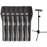 Ficha técnica e caractérísticas do produto Microfone AKG P3S Vocal Perception Kit 6 + Suporte