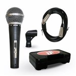 Ficha técnica e caractérísticas do produto Microfone Arcano Dinamico com Fio Renius-8 Xlr