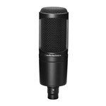 Ficha técnica e caractérísticas do produto Microfone Audio-Technica AT2020 Pro Cardioide Condensador XLR