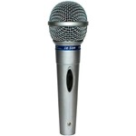 Microfone Básico Prata Impedância de 600 Ohms Mc200 Leson