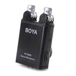 Ficha técnica e caractérísticas do produto Microfone Bidirecional BOYA para Câmeras DSLR e Filmadoras