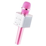 Ficha técnica e caractérísticas do produto Microfone Bluetooth - Rosa TOYNG