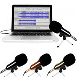 Microfone BM800 - Cromado - Tecnet