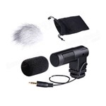 Ficha técnica e caractérísticas do produto Microfone Boya By-v01 Direcional P/ Cameras e Filmadoras