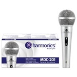 Microfone C/ Fio 4,5m Harmonics Pta Mdc201 Harmonics