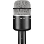 Microfone C/ Fio Dinâmico P/ Bumbo de Bateria - PL 33 Electro-Voice