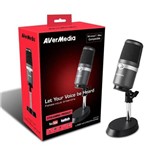 Ficha técnica e caractérísticas do produto Microfone Cardióide Avermedia Godwit 310 Usb - AM310