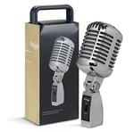 Microfone Cardioide Vintage Stagg Profissional Sdm 100 Cromado