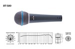 Ficha técnica e caractérísticas do produto Microfone com Fio BT 580 Waldman