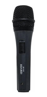 Microfone com Fio de Mao C/ Chave Dx38 Devox