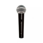 Microfone com Fio Mão LS58 Unidirecional Preto LeSon