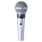 Ficha técnica e caractérísticas do produto Microfone com Fio Profissional Branco SM-58 P4 - Leson