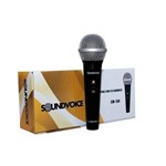 Microfone com Fio Sm 100 Sounvoice