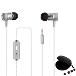 Ficha técnica e caractérísticas do produto Microfone Com Fio Universal Fones De Ouvido Intra-auriculares Heavy Bass Stereo Music Headbuds Earbuds