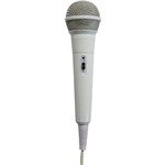 Ficha técnica e caractérísticas do produto Microfone com Fio Waldman MIC-10 Branco