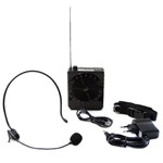 Microfone com Mini Caixa para Palestras Mp3 Usb Rádio - Importado