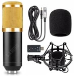 Ficha técnica e caractérísticas do produto Microfone Condensador Andowl BM 800 BM800 Estudio Gravaçao