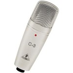Ficha técnica e caractérísticas do produto Microfone Condensador Behringer C3 Profissional com Duplo Diafragma