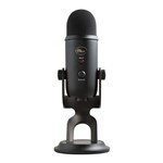Microfone Condensador USB Blue Yeti Blackout 988-000100 Preto - Logitech