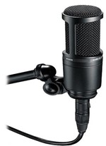 Microfone Condensador Cardioide Audio Technica - Preto - *Outras Marcas