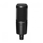 Microfone Condensador Cardioide para Estudio AT2020 com Fio - AUDIO TECHNICA