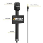 Ficha técnica e caractérísticas do produto Microfone Condensador Comica HRM-S para Smartphone