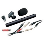 Microfone Condensador Estéreo Audio-Technica ATR6250 - para Vídeo e Gravação