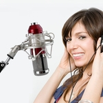 Ficha técnica e caractérísticas do produto Microfone Condensador Grava??o de Som Com montar titular para Karaoke Singing