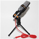 Microfone Condensador para PC Gravar Video Youtuber MTG-020 - Tomate