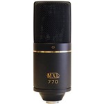 Ficha técnica e caractérísticas do produto Microfone Condensador para Studio Mxl 770 com Case