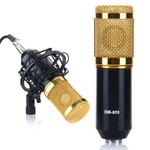 Ficha técnica e caractérísticas do produto Microfone Condensador Profissional Microfone Gravação De Estúdio De Som Dinâmico