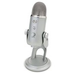 Microfone Condensador Usb Blue Yeti Prata - Blue Microphones