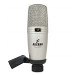 Microfone Condensador XLR Arcano PALLI-GRAY C/suporte