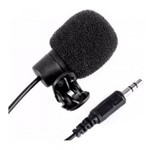 Ficha técnica e caractérísticas do produto Microfone de Lapela Cabo 1,5m P2 Mp 018
