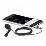 Ficha técnica e caractérísticas do produto Microfone de Lapela para Smartphone Greika SR-LMX1