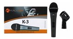 Ficha técnica e caractérísticas do produto Microfone de Mao com Fio K-3 Kadosh