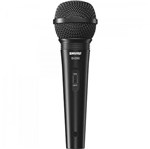 Ficha técnica e caractérísticas do produto Microfone Profissional Vocal com Fio SV200 com Cabo 4.5 Metros - Shure