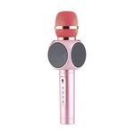 Ficha técnica e caractérísticas do produto Microfone De Mão Sem Fio Bluetooth Karaoke KTV Mic Cantando Com Alto-falante