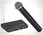 Ficha técnica e caractérísticas do produto Microfone de Mão Sem Fio TSI UHF - MS115