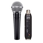 Ficha técnica e caractérísticas do produto Microfone de Mão Shure SM58 - X2U