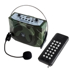 Ficha técnica e caractérísticas do produto LAR Microfone de voz portátil Alto-falante externo Caça ultra-sônica MP3 Player