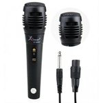 Ficha técnica e caractérísticas do produto Microfone Dinamico C/ Fio 1mts P10 Karaoke P/ Caixa De Som
